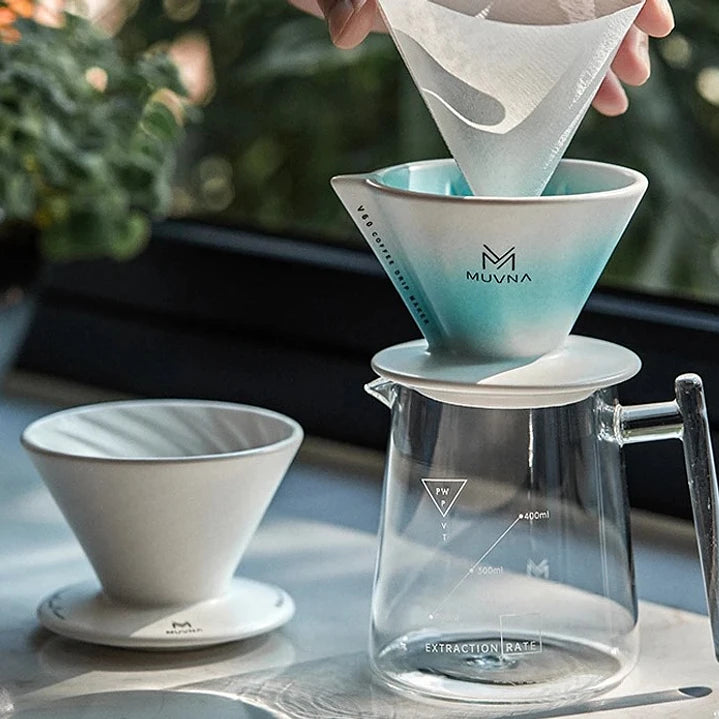 Cafetera Método Dripper V60 de Cerámica Tamaño 01 - Drip Maker