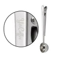 Cuchara de acero inoxidable para Café y Clip para sellar bolsa | Accesorio