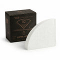 Filtros De Papel Para V60 Tamaño 02 Cafe Filtrado x 100 Un
