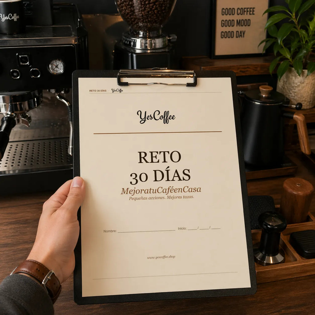 Reto de los 30 días Yes Coffee - Mejora tu café en casa