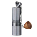 Molinillo Metalico Granos De Café Con Ajuste Externo Muela 7 Puntas
