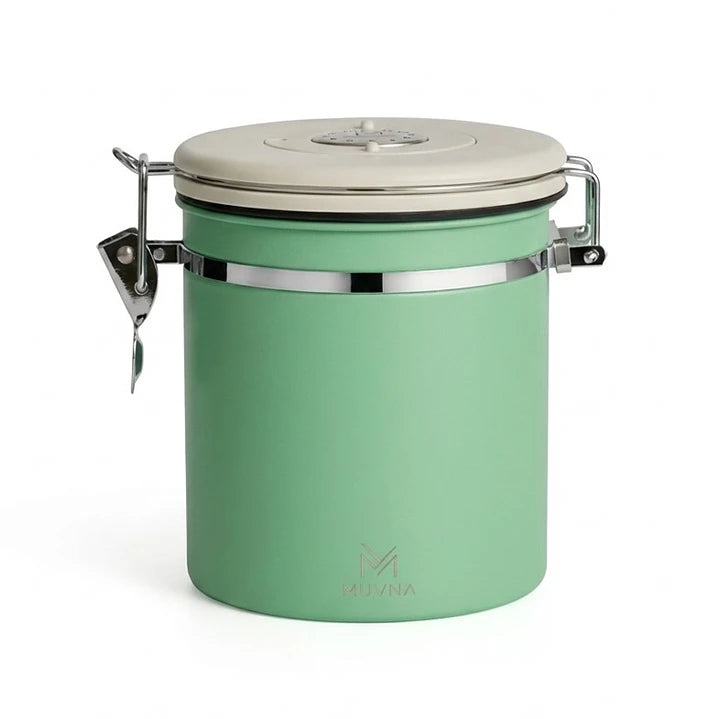 Recipiente Hermético Para Almacenar Granos De Cafe 1.5L