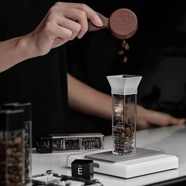 Set Frascos De Almacenamiento Dosificadores De Granos De Café