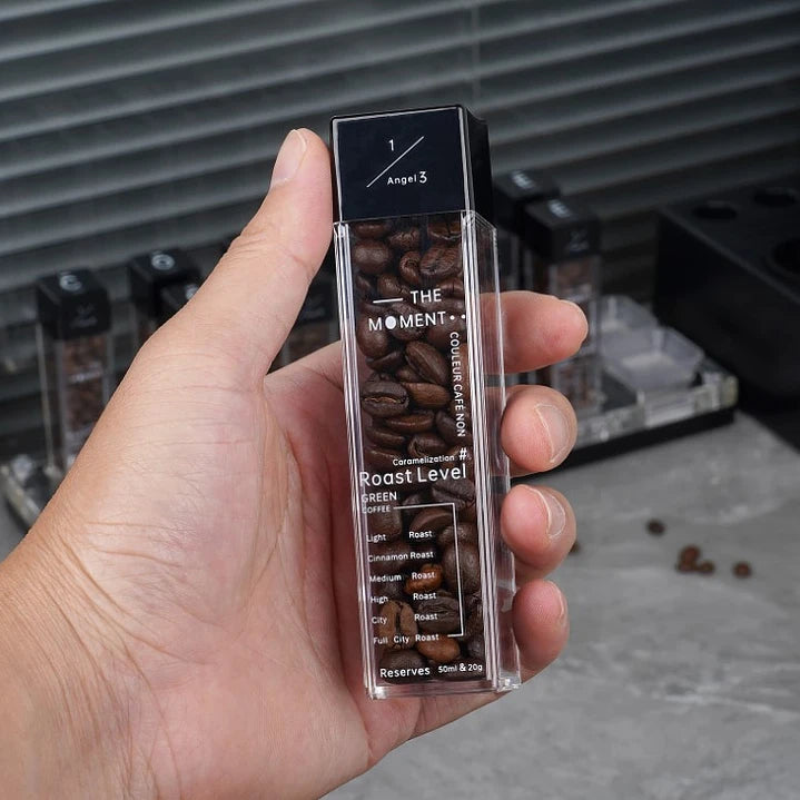 Set Frascos De Almacenamiento Dosificadores De Granos De Café