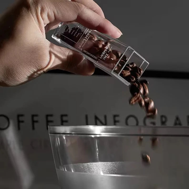 Set Frascos De Almacenamiento Dosificadores De Granos De Café