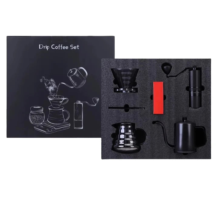 Set V60 Kit Accesorios De Cafe Filtrado y Molinillo